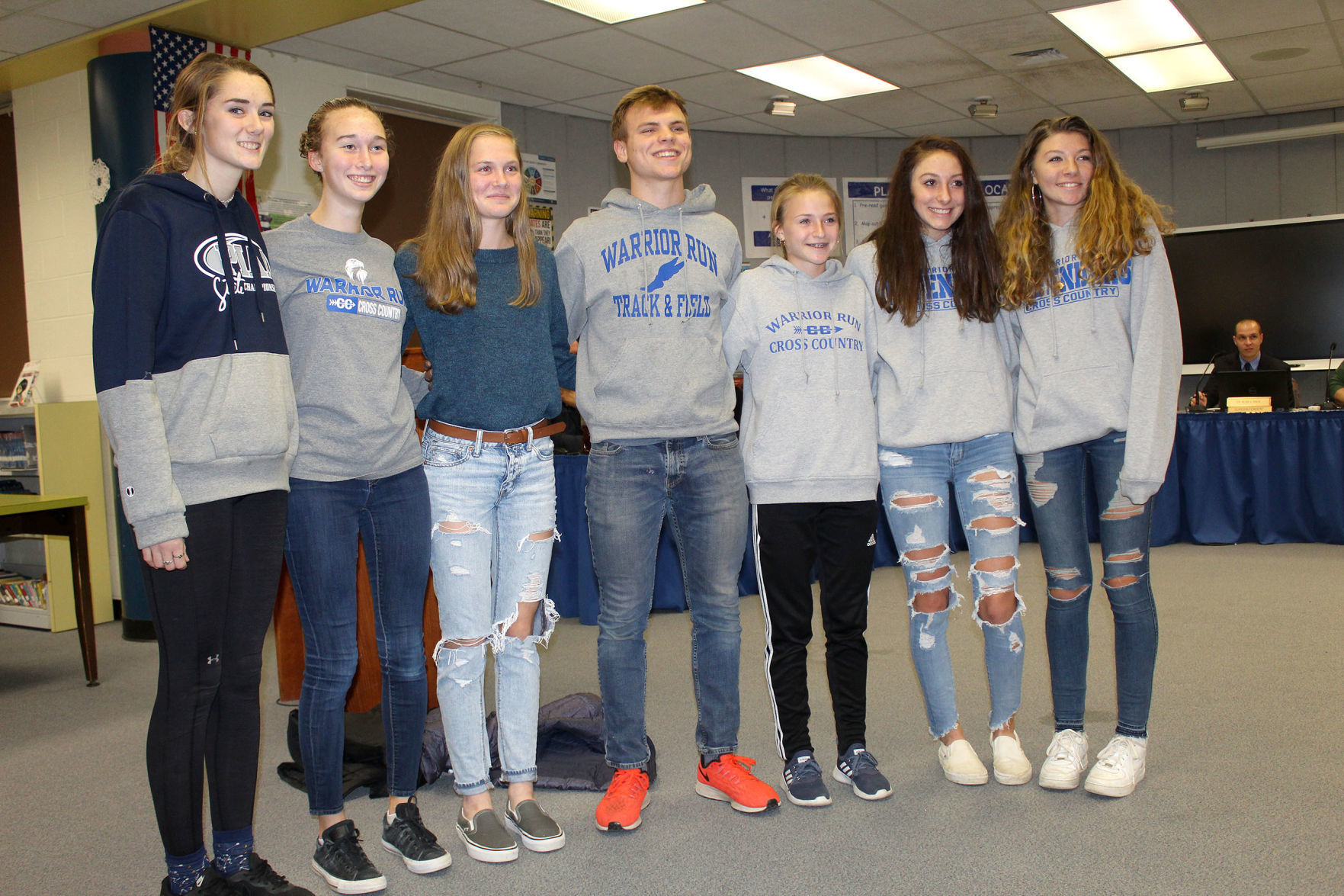 Student athletes recognized at Warrior Run